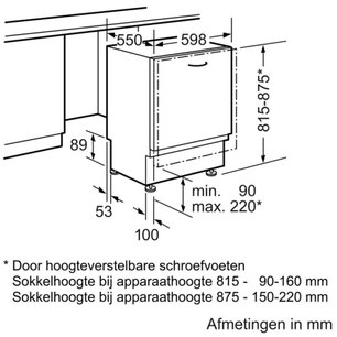 Встраиваемая посудомоечная машина Neff S51N63X0 фото 3 в Краснодаре