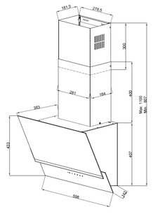 Вытяжка Куперсберг F 600 W фото 4 в Краснодаре Вытяжка Kuppersberg F 600 W фото 4 в Краснодаре