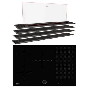 Neff Flex Design (варочная панель T58PS21X0 + вытяжка I88WMM1Y7) фото в Краснодаре Neff Flex Design (варочная панель T58PS21X0 + вытяжка I88WMM1Y7) фото в Краснодаре