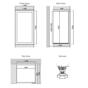 Винный шкаф Дунавокс DAVG-72.185DOP.TO фото 4 в Краснодаре Винный шкаф Dunavox DAVG-72.185DOP.TO фото 4 в Краснодаре