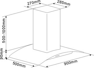 Вытяжка Kaiser A 9420 фото 2 в Краснодаре
