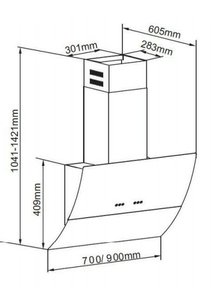 Вытяжка Зигмунд Штайн K 226.61 B фото 3 в Краснодаре Вытяжка Zigmund Shtain K 226.61 B фото 3 в Краснодаре