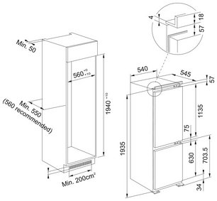 Встраиваемый холодильник Франке FCB 360 V NE D фото 3 в Краснодаре Встраиваемый холодильник Franke FCB 360 V NE D фото 3 в Краснодаре