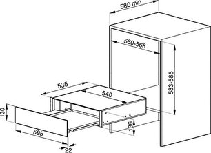 Подогреватель Смег CTP15-2 фото 2 в Краснодаре Подогреватель Smeg CTP15-2 фото 2 в Краснодаре