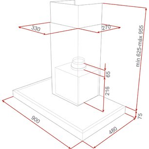 Вытяжка Тека DPL 90 STAINLESS STEEL фото 2 в Краснодаре Вытяжка Teka DPL 90 STAINLESS STEEL фото 2 в Краснодаре