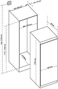 Встраиваемый морозильник Де Дитрих DFU1781FN фото 3 в Краснодаре Встраиваемый морозильник De Dietrich DFU1781FN фото 3 в Краснодаре