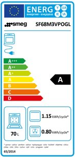 Духовой шкаф Смег SF68M3VPOGL фото 4 в Краснодаре Духовой шкаф Smeg SF68M3VPOGL фото 4 в Краснодаре