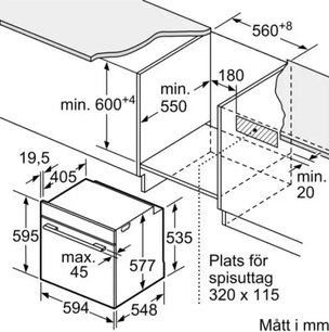Духовой шкаф Bosch HBG832DC1S фото 4 в Краснодаре