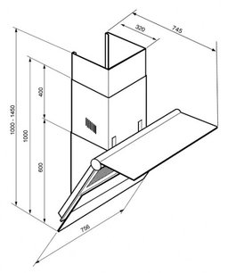 Вытяжка Смег KTS75BC фото 2 в Краснодаре Вытяжка Smeg KTS75BC фото 2 в Краснодаре