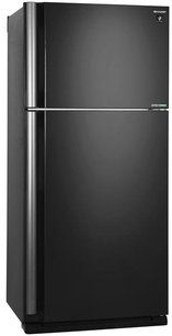 Двухкамерный холодильник Шарп SJXE59PMBK фото в Краснодаре Двухкамерный холодильник Sharp SJXE59PMBK фото в Краснодаре