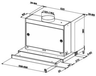 Вытяжка Фабер Omnia GR/X A60 фото 2 в Краснодаре Вытяжка Faber Omnia GR/X A60 фото 2 в Краснодаре