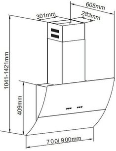 Вытяжка Зигмунд Штайн K 226.61 W фото 2 в Краснодаре Вытяжка Zigmund Shtain K 226.61 W фото 2 в Краснодаре