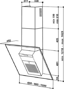 Вытяжка Де Дитрих DHD 497 XE 1 фото 4 в Краснодаре Вытяжка De Dietrich DHD 497 XE 1 фото 4 в Краснодаре