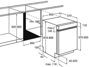 Посудомоечная машина АЕГ F88060IM0P фото 3 в Краснодаре Посудомоечная машина AEG F88060IM0P фото 3 в Краснодаре