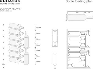 Винный шкаф Дунавокс DAUF-8.23B фото 4 в Краснодаре Винный шкаф Dunavox DAUF-8.23B фото 4 в Краснодаре
