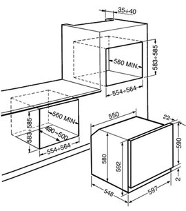Духовой шкаф Смег F67-7 фото 2 в Краснодаре Духовой шкаф Smeg F67-7 фото 2 в Краснодаре