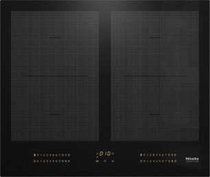 Индукционная панель конфорок с сенсорным управлением Miele KM7564 FL Индукционная панель конфорок с сенсорным управлением Miele KM7564 FL