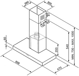 Вытяжка Смег KS912BXE фото 2 в Краснодаре Вытяжка Smeg KS912BXE фото 2 в Краснодаре