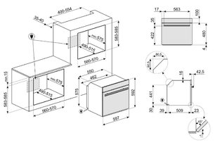 Духовой шкаф Смег SFP6604WSPNR фото 4 в Краснодаре Духовой шкаф Smeg SFP6604WSPNR фото 4 в Краснодаре