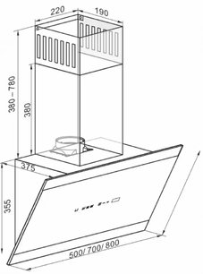 Вытяжка Кайзер AT 7435 Eco фото 4 в Краснодаре Вытяжка Kaiser AT 7435 Eco фото 4 в Краснодаре