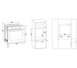 Духовой шкаф Schaub Lorenz SLB ET6860 фото 2 в Краснодаре