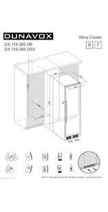 Винный шкаф Дунавокс DX-119.386DSS фото 3 в Краснодаре Винный шкаф Dunavox DX-119.386DSS фото 3 в Краснодаре