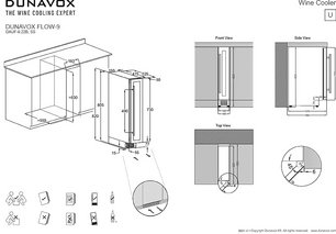 Встраиваемый винный шкаф Дунавокс DAUF-9.22C фото 2 в Краснодаре Встраиваемый винный шкаф Dunavox DAUF-9.22C фото 2 в Краснодаре
