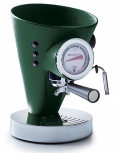 Кофеварка Бугатти DIVA Leather Green фото в Краснодаре Кофеварка Bugatti DIVA Leather Green фото в Краснодаре