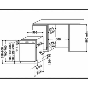 Встраиваемая посудомоечная машина Китчен Эйд KDSCM82100 фото 4 в Краснодаре Встраиваемая посудомоечная машина KitchenAid KDSCM82100 фото 4 в Краснодаре