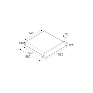 Встраиваемый ящик для подогрева Bertazzoni WD60HERND фото 4 в Краснодаре