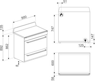 Варочный центр Smeg TR90X фото 2 в Краснодаре