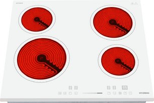 Варочная панель Hyundai HHE 6452 WG фото 2 в Краснодаре