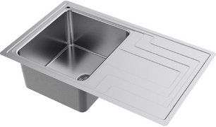 Мойка Omoikiri Mizu 78-IN нержавеющая сталь, крыло справа фото 2