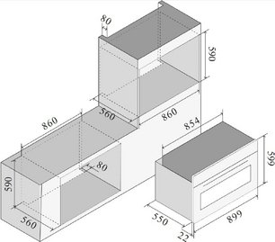 Духовой шкаф Ilve OV90SLKM3/SS фото 2 в Краснодаре