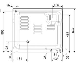 Конвекционная печь Смег ALFA43GH фото 4 в Краснодаре Конвекционная печь Smeg ALFA43GH фото 4 в Краснодаре