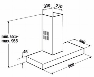 Настенная вытяжка Куперсбуш DW 9500.0 S черное стекло фото 2 в Краснодаре Настенная вытяжка Kuppersbusch DW 9500.0 S черное стекло фото 2 в Краснодаре