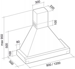 Вытяжка Фалмек Dora 120 (600) S орех фото 4 в Краснодаре Вытяжка Falmec Dora 120 (600) S орех фото 4 в Краснодаре