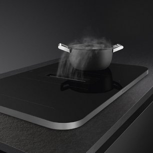 Варочная панель с вытяжкой Smeg HHSL7844X фото 4 в Краснодаре