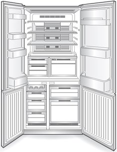 Холодильник Митсубиси MR-LR78EN-GRB-R фото 3 в Краснодаре Холодильник Mitsubishi Electric MR-LR78EN-GRB-R фото 3 в Краснодаре