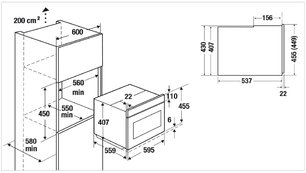 Компактный духовой шкаф с микроволнами Kuppersbusch CBM 6550.0 W1 Stainless Steel фото 4 в Краснодаре