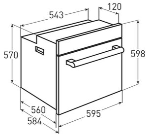 Духовой шкаф Зигмунд Штайн EN 107.611 A фото 2 в Краснодаре Духовой шкаф Zigmund Shtain EN 107.611 A фото 2 в Краснодаре
