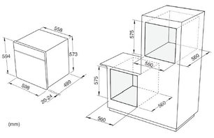 Духовой шкаф Кертинг OKB 471 CNRC фото 2 в Краснодаре Духовой шкаф Korting OKB 471 CNRC фото 2 в Краснодаре