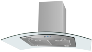 Вытяжка Маунфилд ANCONA ISLA 90 Inox Glass Transparent фото в Краснодаре Вытяжка Maunfeld ANCONA ISLA 90 Inox Glass Transparent фото в Краснодаре