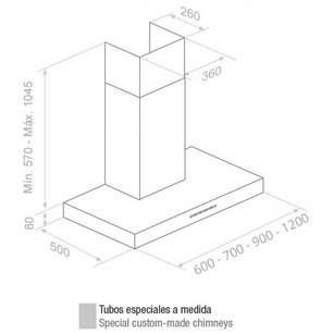 Вытяжка Пандо P-828/70 IX 850 SEC фото 2 в Краснодаре Вытяжка Pando P-828/70 IX 850 SEC фото 2 в Краснодаре