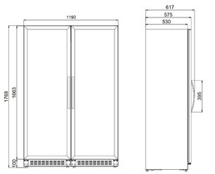 Винный шкаф Dometic C125G Double WineBar фото 2 в Краснодаре