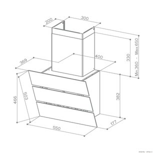 Вытяжка Faber Eko XS EG6 WH A55 фото 2 в Краснодаре