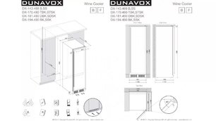 Винный шкаф Дунавокс DX-143.468SS фото 3 в Краснодаре Винный шкаф Dunavox DX-143.468SS фото 3 в Краснодаре