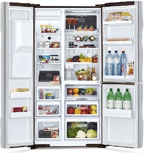 Холодильник Хитачи R-M702 GPU2X MBW фото 2 в Краснодаре Холодильник Hitachi R-M702 GPU2X MBW фото 2 в Краснодаре