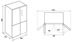 Холодильник Kuppersbusch FKG 9650.0 E-02 фото 4 в Краснодаре