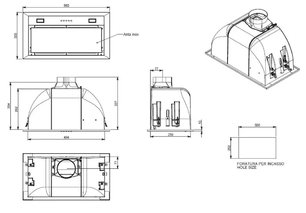 Вытяжка Фалмек GRUPPO INCASSO ECO 50 фото 3 в Краснодаре Вытяжка Falmec GRUPPO INCASSO ECO 50 фото 3 в Краснодаре